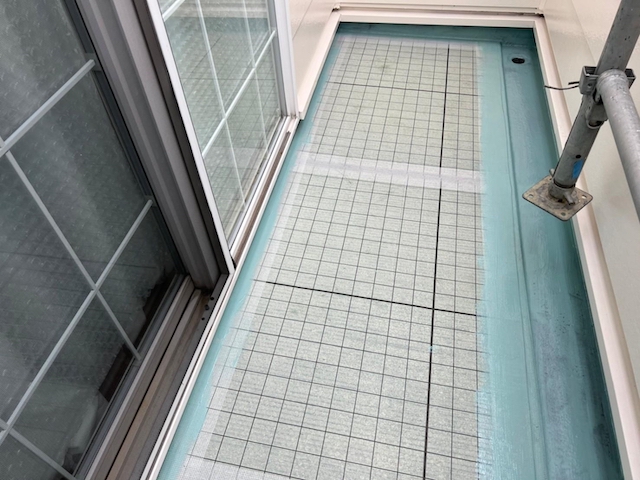 防水膜の作成・別角度